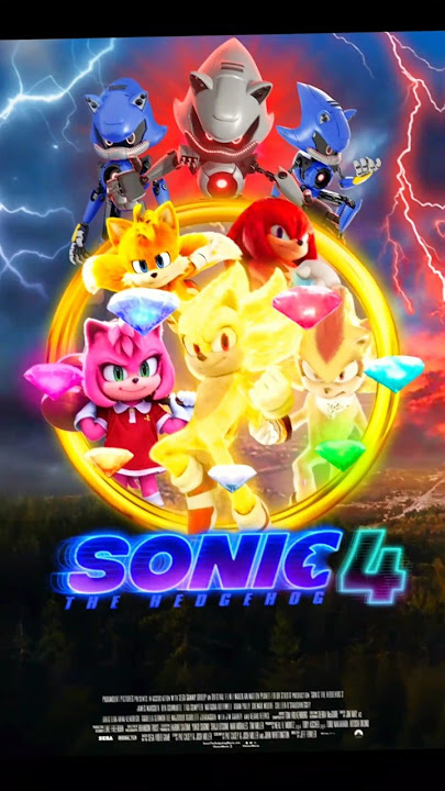 Sonic Movie 4! (Sonic 1,2,3,4) shorts 2024. #sonicmovie