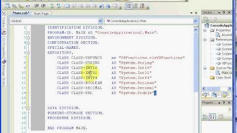 NetCOBOL for .NET Tutorial: COBOL Calling VB .NET