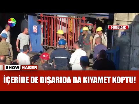 Zonguldak'taki madende göçük