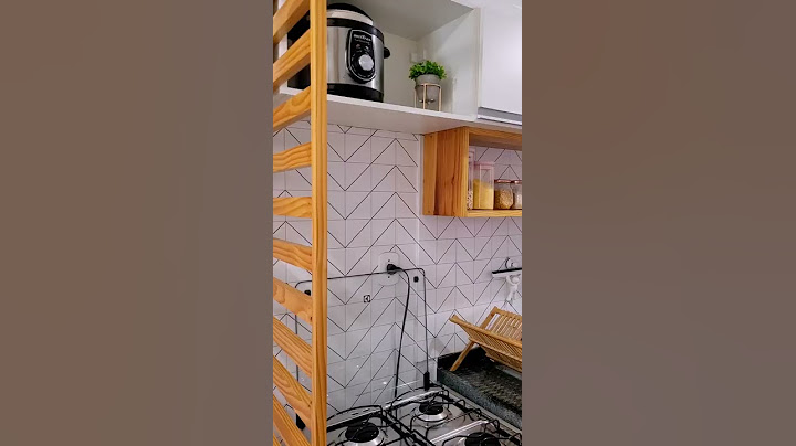 Mostrei como organizo minha cozinha pequena