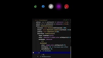 Flutter Hover Glowing effect.#flutter #programming #coding