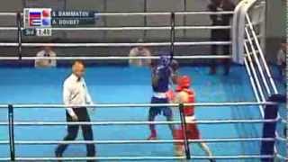 BAMMATOV RUS)   BOUDET (CUB) Boxing Junior WC 2013 54 кг  Бамматов (Россия) — Боудет (Куба)