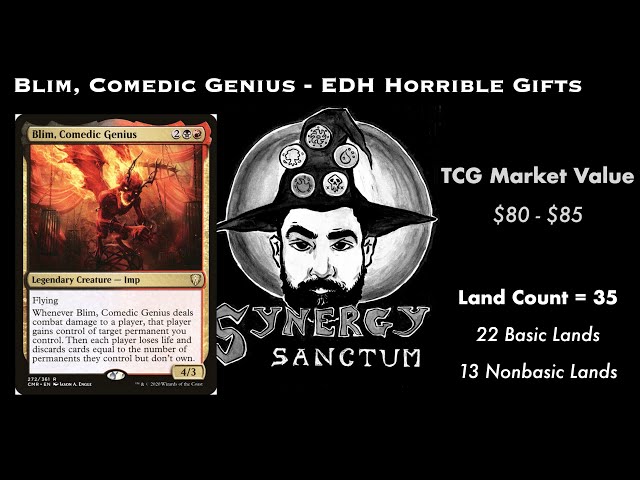 Blim, Comedic Genius - EDH Horrible Gift Giving Deck Tech - YouTube