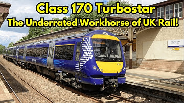 Class 170 Turbostar - The Underrated Workhorse of UK Rail! #class170 #fyp #scotrail #trains