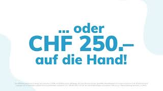 LEND - Besserer Zins für deinen Kredit … oder CHF 250.– für dich! | TV-Spot lend.ch