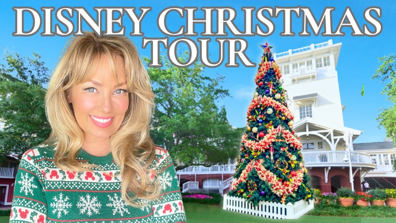 🎄 Уютное Рождество в Диснейленде: праздничный тур по курортам Epcot ⭐️ Ёлки, поезда и праздничные...