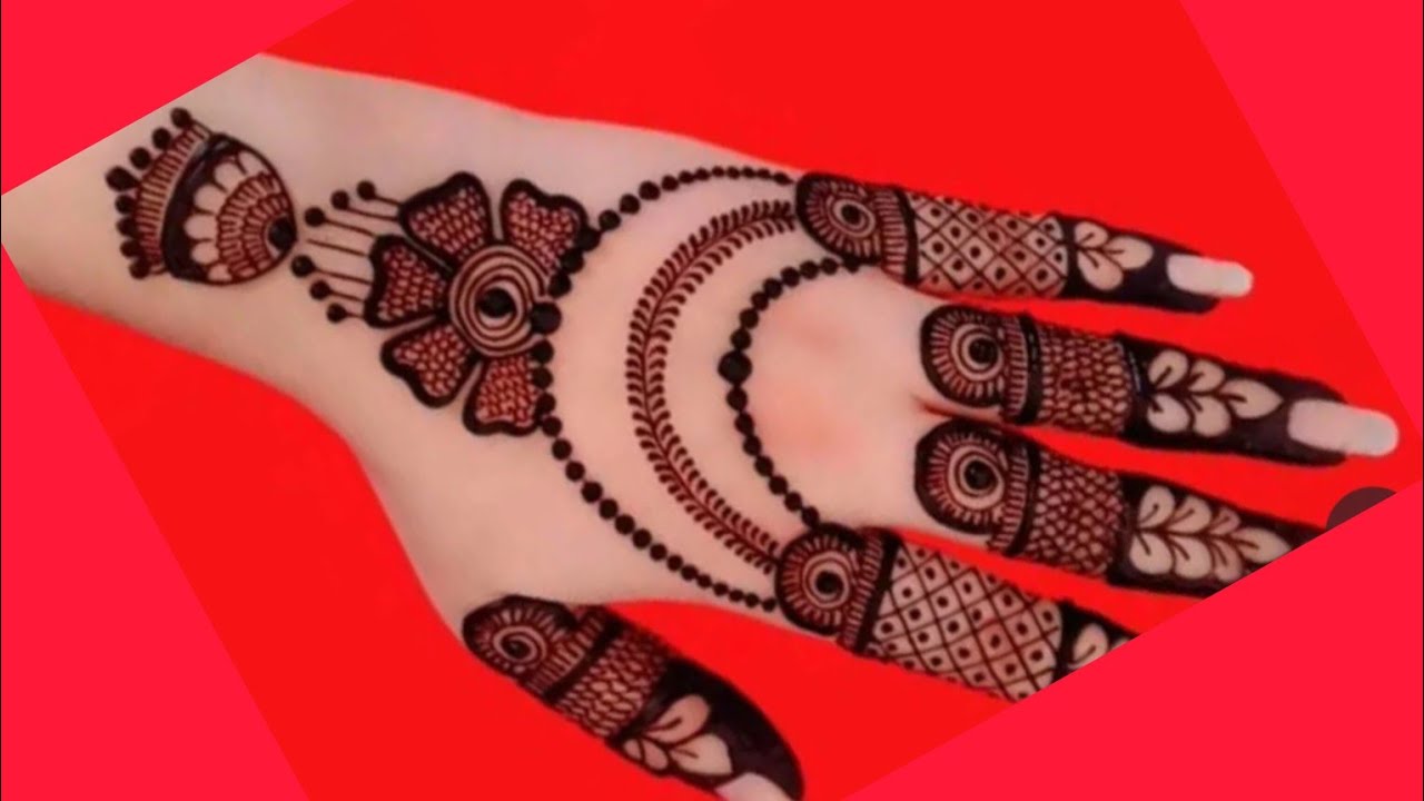 Simple Mehndi Design for Beginners 2025 | Latest Mehndi Tutorial Step by Step | mehndi ki design