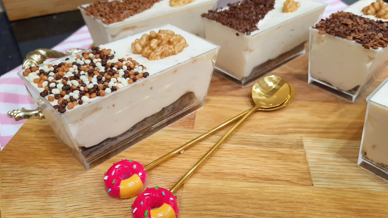 مطبخ ام وليد / تحلية رمضانية ، حضريها في 5د ، برديها مليح و تناوليها ، بنتها بنة 😋😍.