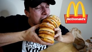 INSANE BURGER MAGIC TRICKS! (Home Run Burger Challenge)