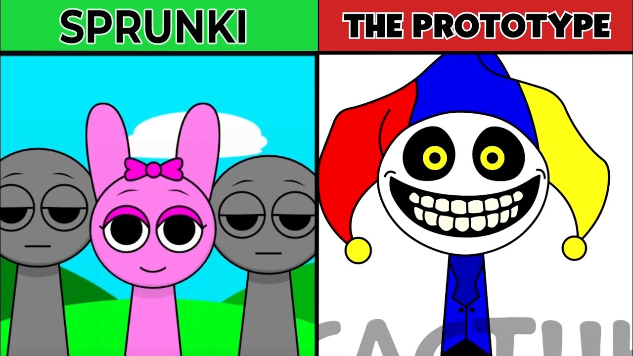 INCREDIBOX SPRUNKI OC THE PROTOTYPE (FROM POPPY PLAYTIME 5) VS SPRUNKI PINKI ORIGINAL 