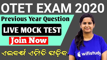 OTET LIVE MOCK TEST #LIVE #SR_STUDY_POINT #OTET_EXAM