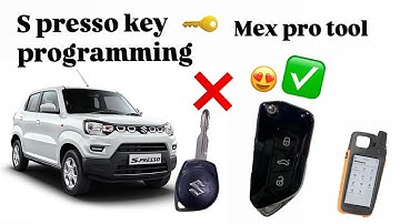 @ Suzuki S presso key programming key tool mex pro #keyprogramming #keymaker #spresso2023 #flipkey