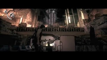 The Evil Within - Ch. 12 The Ride: Defend Bus From Masked Haunted Ambush Gameplay Sequence PS4