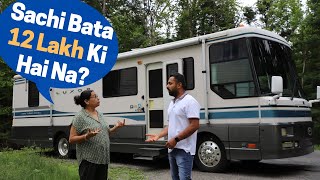 My 1 BHK MotorHome HAD SO MUCH STUFF In It ! FULL TOUR!