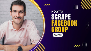How to Scrape Facebook Group User -  Facebook Group Scraper