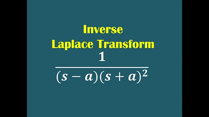 Inverse Laplace Transform by Convolution Theorem || Inverse Laplace Transform of  1/(s-a)(s+ a)^2