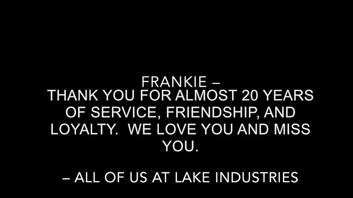 Remembering Francisco (Frankie) Jimenez