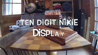 10 Digit Nixie Tube Driver Board Layout