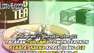 Story wa Pacaran sama cowok perokok... 😁