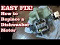 How to Replace a Dishwasher Motor