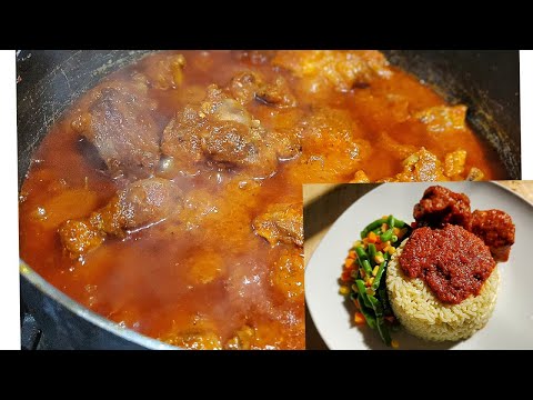 Turkey Stew | Nigerian Stew