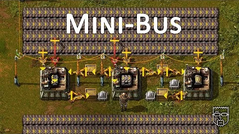 Early-Game Mini-Bus (Design Principle) | Factorio "Quick" Tutorials