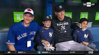 Derek Rodriguez, fan who got home run ball, meets Aaron Judge