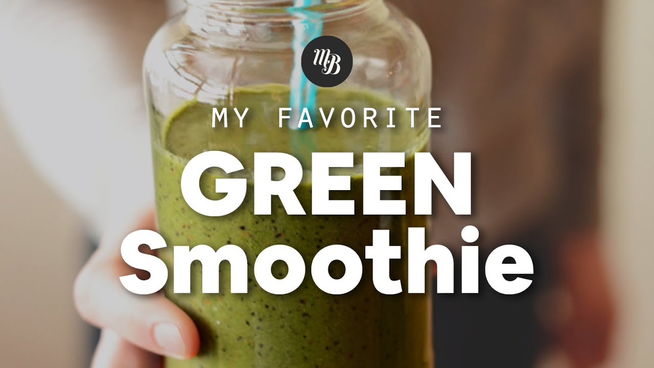 My Favorite Green Smoothie | Minimalist Baker Recipes - YouTube