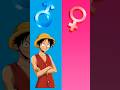 One piece character gender swap part2