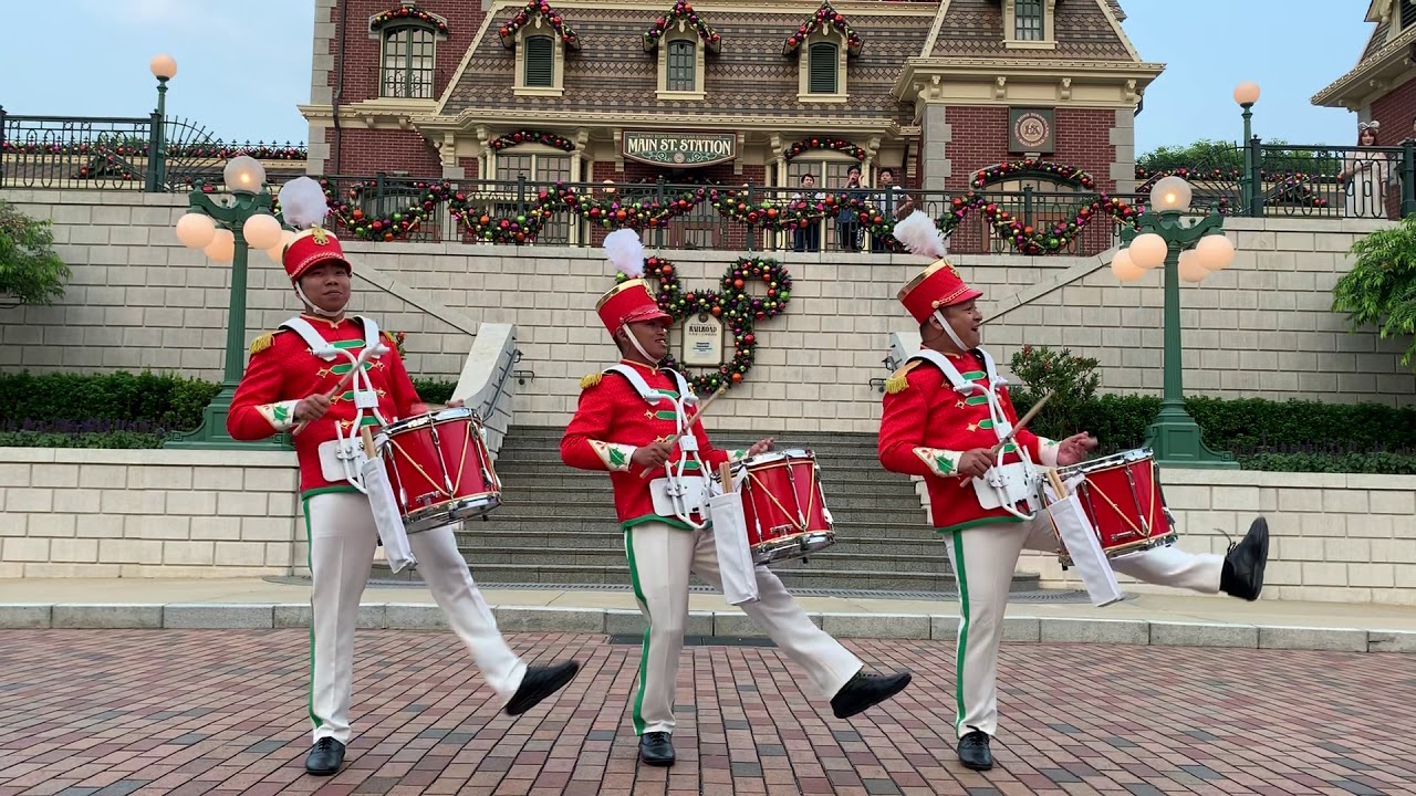 Hong Kong Disneyland Holiday Toy Drummers YouTube