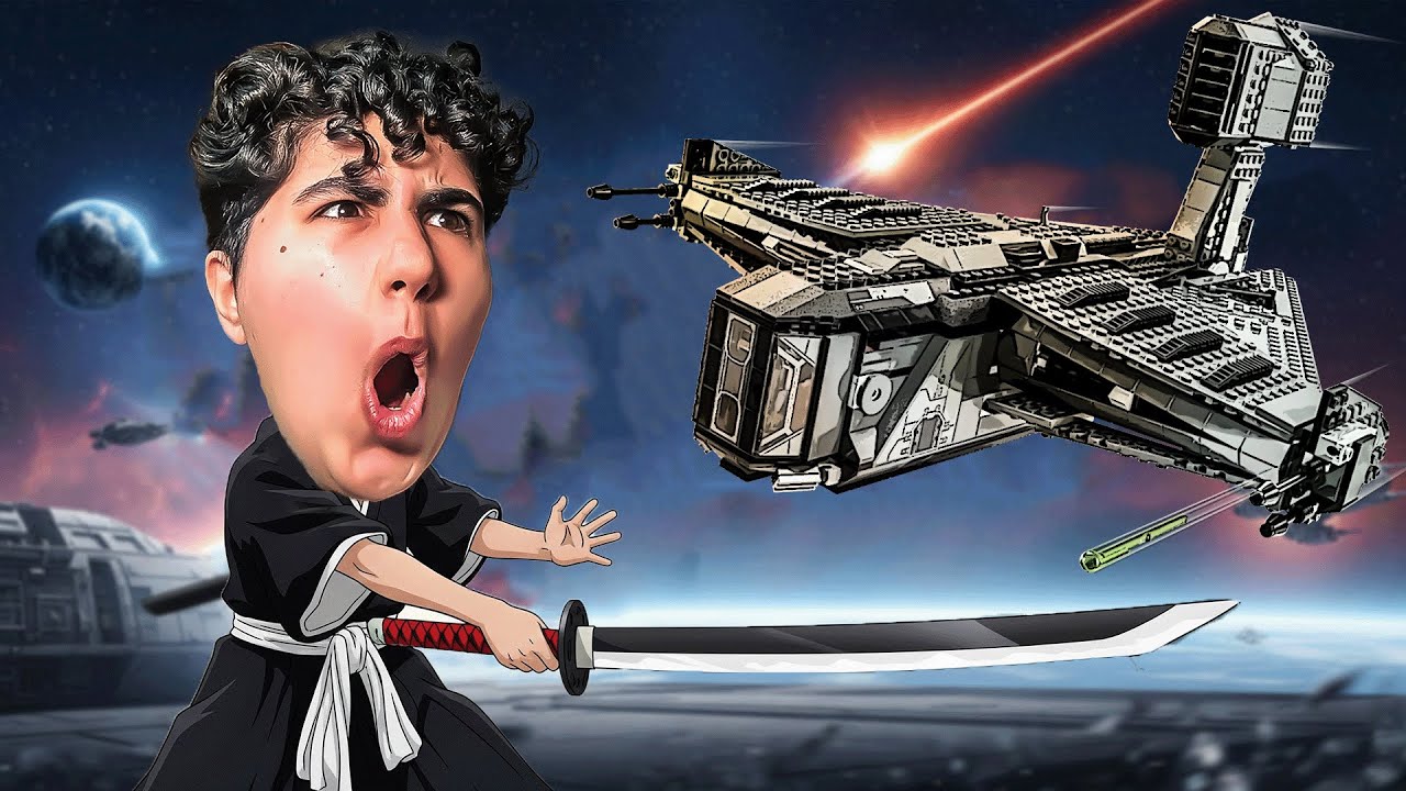 🌌 نبرد سنگین با لگو سفینه استاروارز - Star Wars The Justifier Lego 🌌