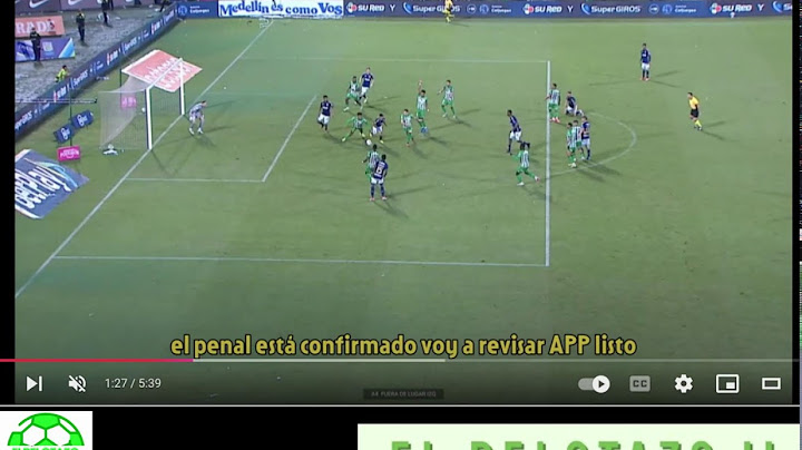Audio del VAR fecha 4 cuadrangulares Nacional Vs Millonarios