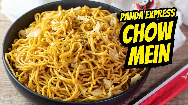 Panda Express Chow Mein (Best Copycat Recipe) To Make For Dinners #chowmein #pandaexpress