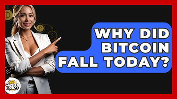 Why Did Bitcoin Fall Today? - CryptoBasics360.com