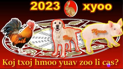 2023 (Luav xyoo) koj txoj hmoo yuav zoo li cas? (Qaib, Dev, Npua) #4