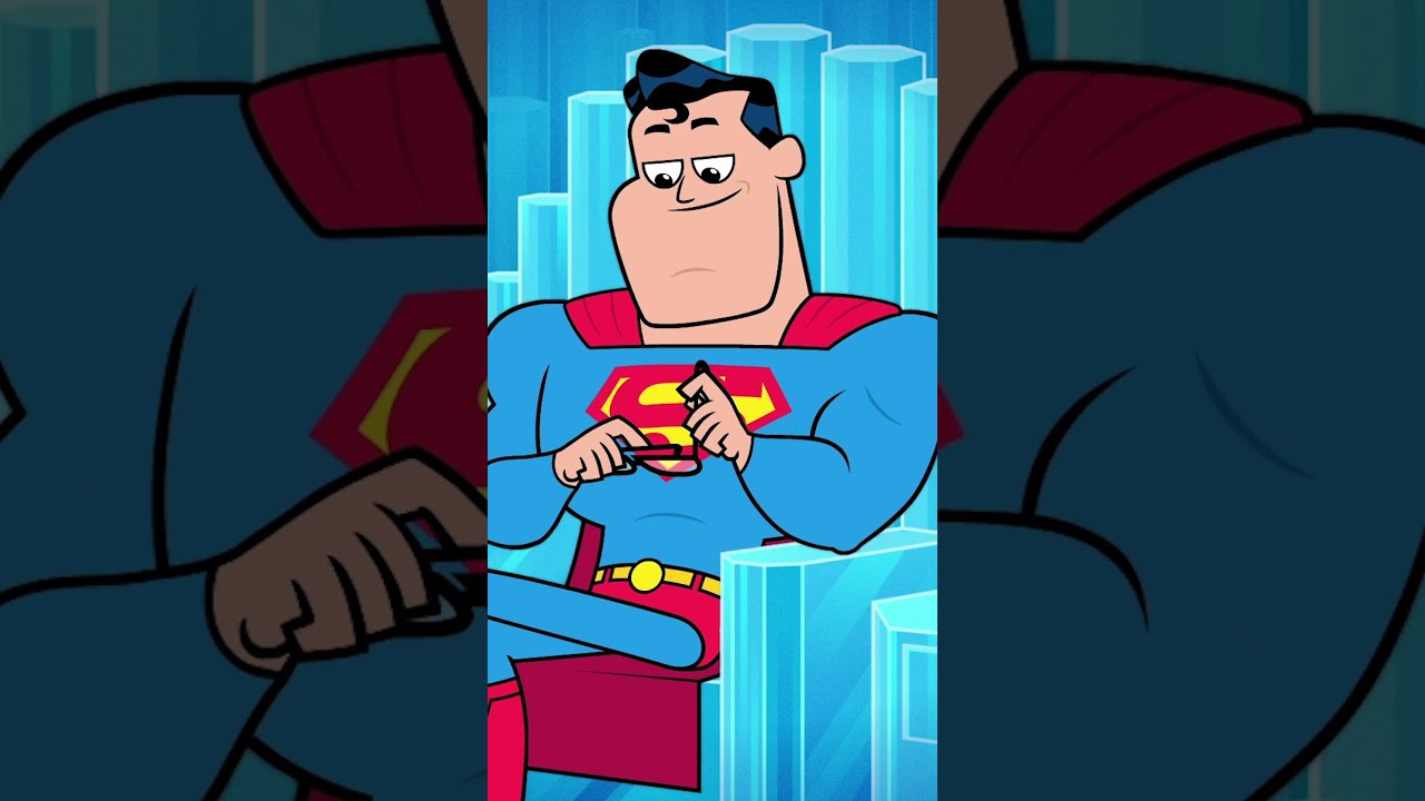 Superman S Kryptonite Surprise Teen Titans Go Shorts Dckids