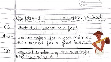 A Letter To God - Class 10 Question Answer || First Flight Ch: 1 Question Answer