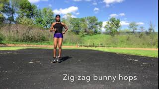 Zig-zag Bunny Hops