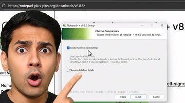 How to install notepad plus plus
