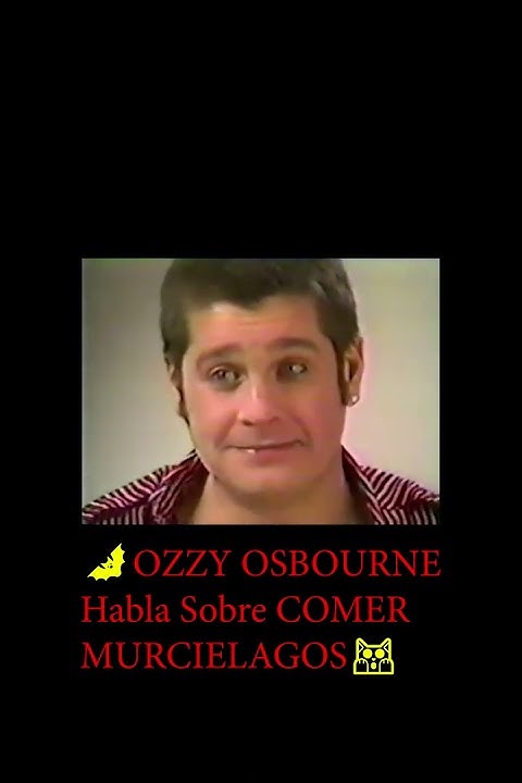 ozzy osbourne murciélagos