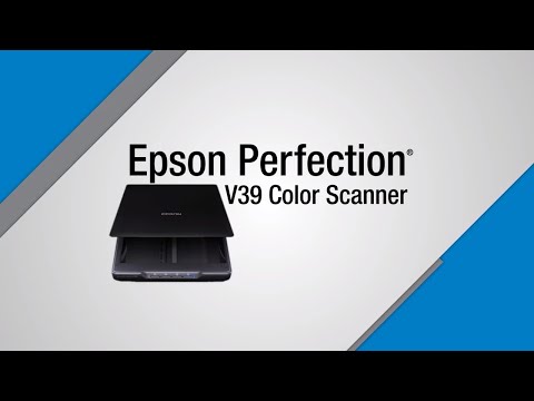 Epson Perfection V39 Scanner | Take the Tour