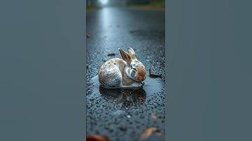 A rabbit saves a rabbit from snake 🐰 #RabbitRescue #CuteAnimals #AnimalRescue