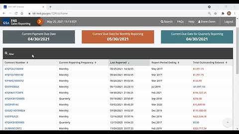 2GIT FAS Sales Reporting Portal (SRP) Training for Monthly Reporting - 5/25/2021