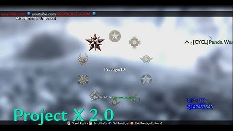 Cod WaW Project x v2 ISO Menu