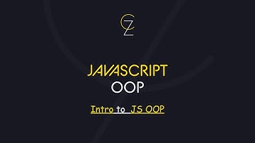 Intro JavaScript OOP - object oriented programming using javascript -كود زيتا - codeZetta
