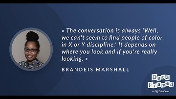 #51 Inclusivity and Data Science (with Brandeis Marshall)