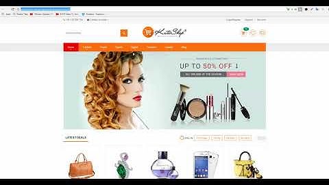 How to create menu and mega menu for KuteShop them