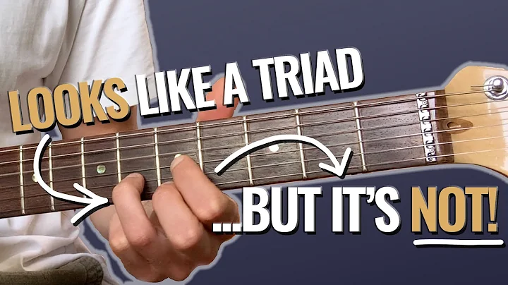 Check out THIS Guitar Chord TRICK - Triads as seventh chords