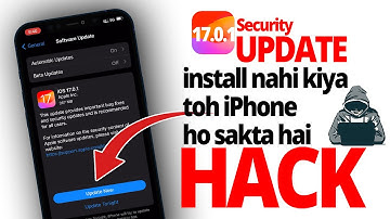 iOS 17 Update | Install iOS 17.0.1 security update install now recommended to all