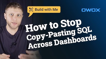 Build With Me: How to Stop Copy-Pasting SQL Across Dashboards